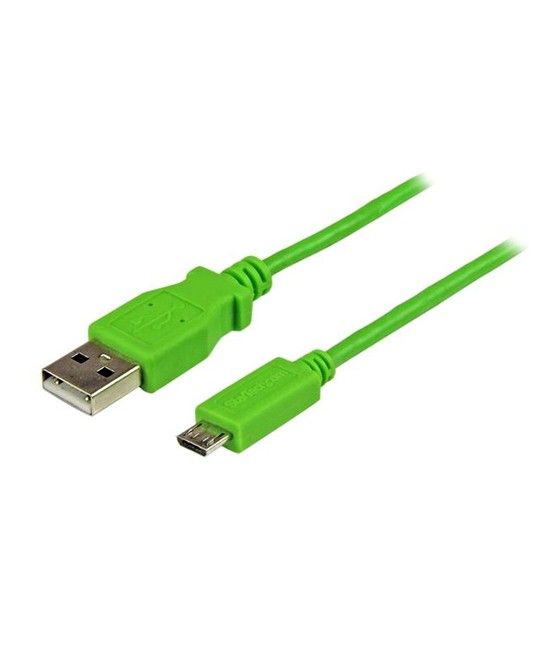 StarTech.com Cable Micro USB Verde de 1m - Imagen 1
