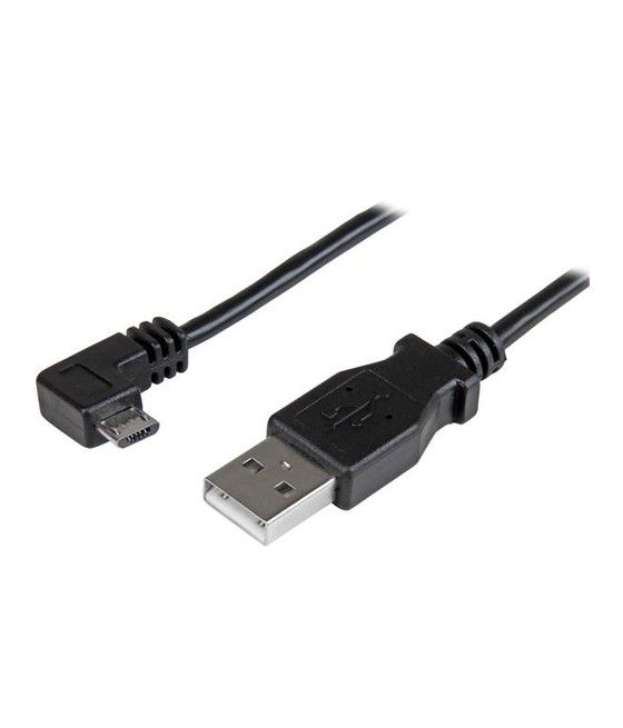 StarTech.com Cable de 1m Micro USB con conector acodado a la derecha - Cable de Carga y Sincronización - Imagen 1