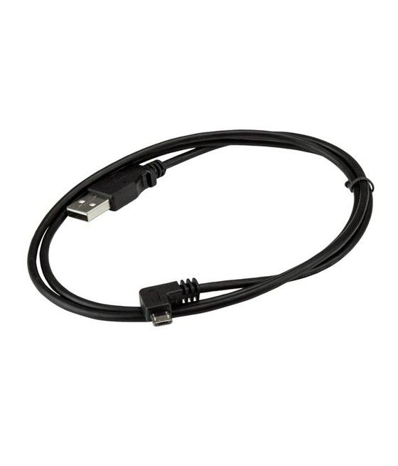 StarTech.com Cable de 1m Micro USB con conector acodado a la derecha - Cable de Carga y Sincronización - Imagen 4