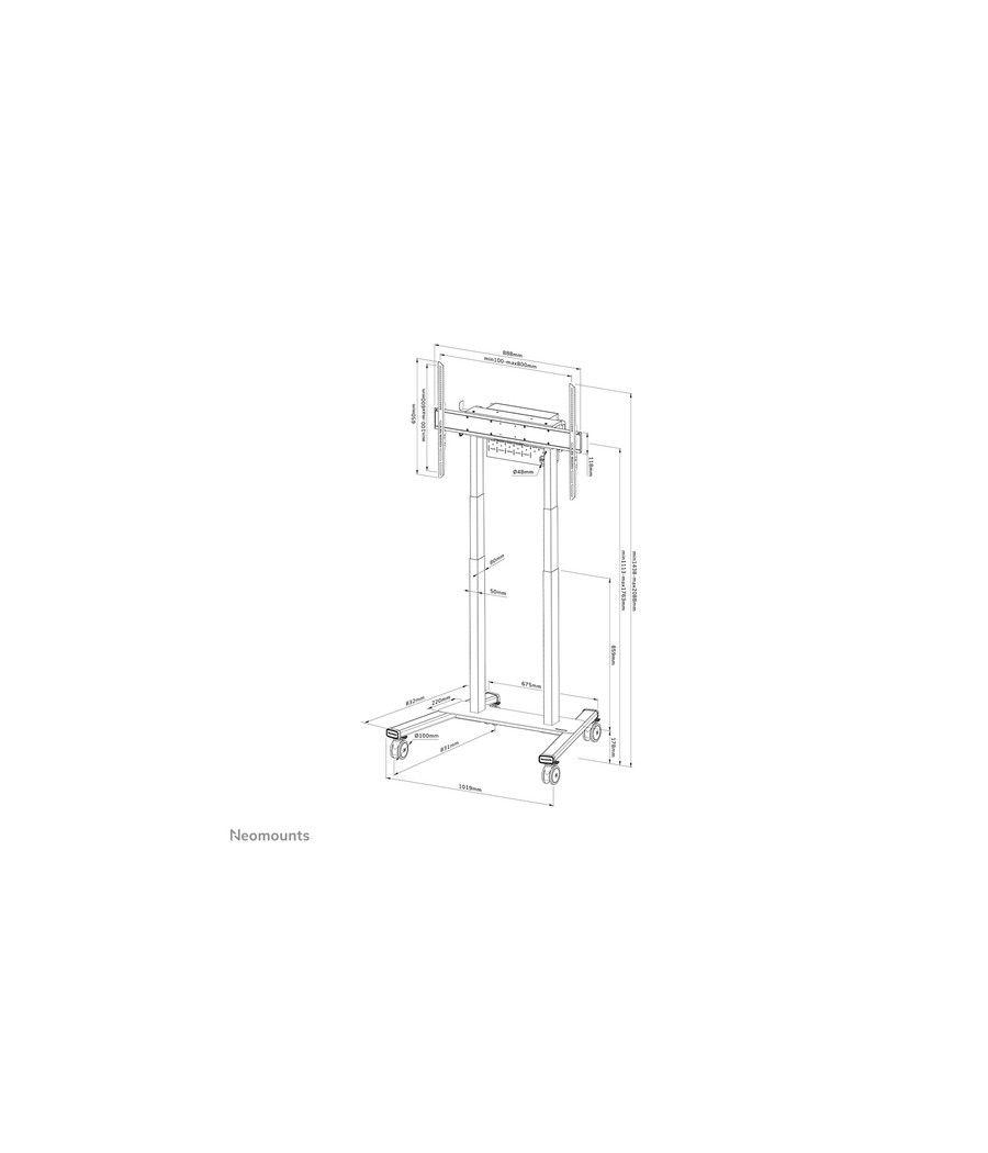 Neomounts by Newstar soporte de suelo motorizado