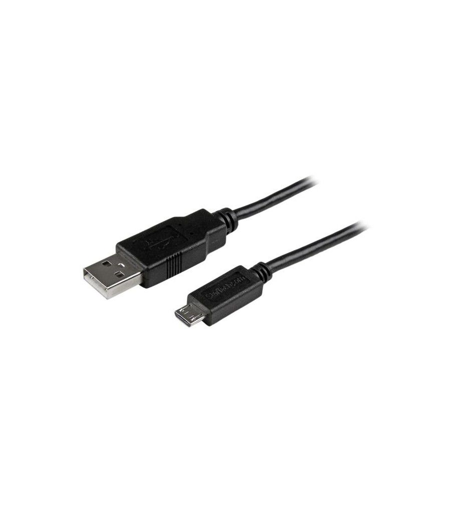 StarTech.com Cable Adaptador 0,5m USB A Macho a Micro USB B Macho Delgado para Teléfono Móvil y Tablets - Imagen 2