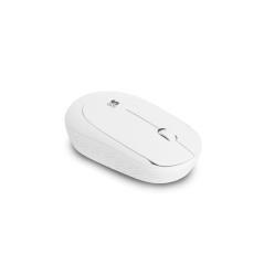 Raton optico business plus silencioso wireless blanco subblim