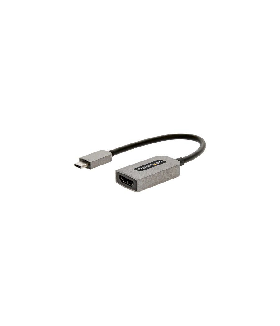 StarTech.com Adaptador USB C a HDMI de Vídeo 4K 60Hz - HDR10 - Conversor Tipo Llave USB Tipo C a HDMI 2.0b Dongle - Convertidor 