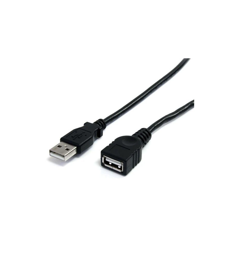 StarTech.com USBEXTAA10BK cable USB 3 m USB 2.0 USB A Negro - Imagen 2