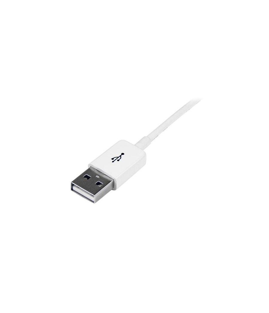 StarTech.com Cable de 1m de Extensión Alargador USB 2.0 - Macho a Hembra USB A - Extensor - Blanco - Imagen 2