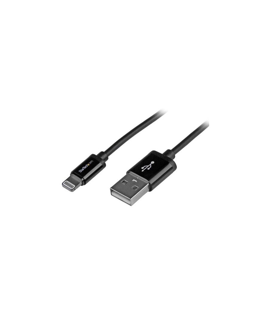 StarTech.com Cable Lightning a USB de 1m - Cable Cargador para iPhone / iPad / iPod - Cable de Carga Rápida - Certificación MFi 