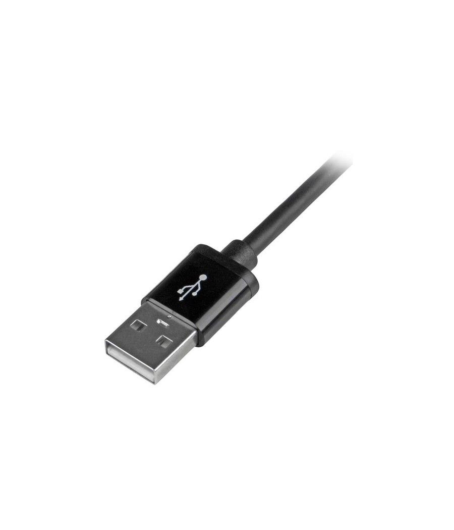 StarTech.com Cable 2m Lightning 8 Pin a USB A 2.0 para Apple iPod iPhone 5 iPad - Negro - Imagen 4