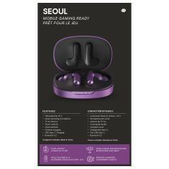 Auriculares urbanista true wireless inalambricos seoul gaming vivid purple - morado