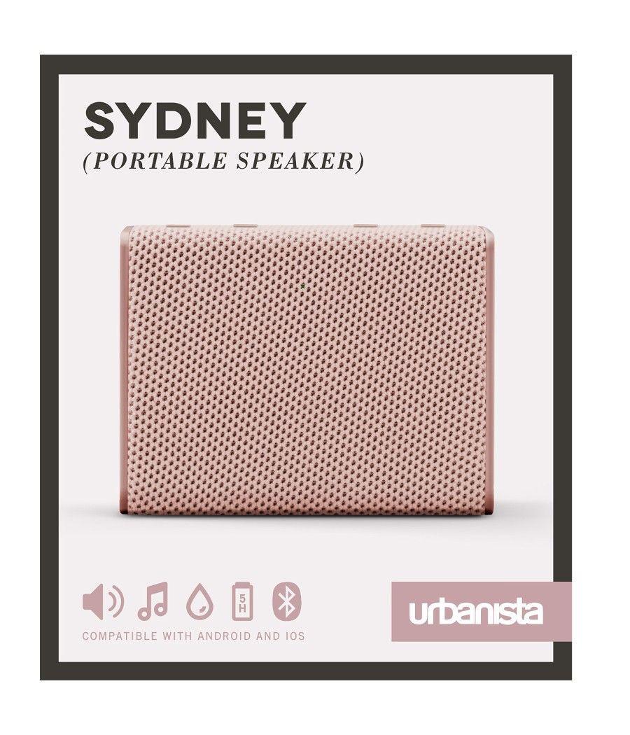 Altavoz portatil urbanista sydney bluetooth oro rosa - rose gold