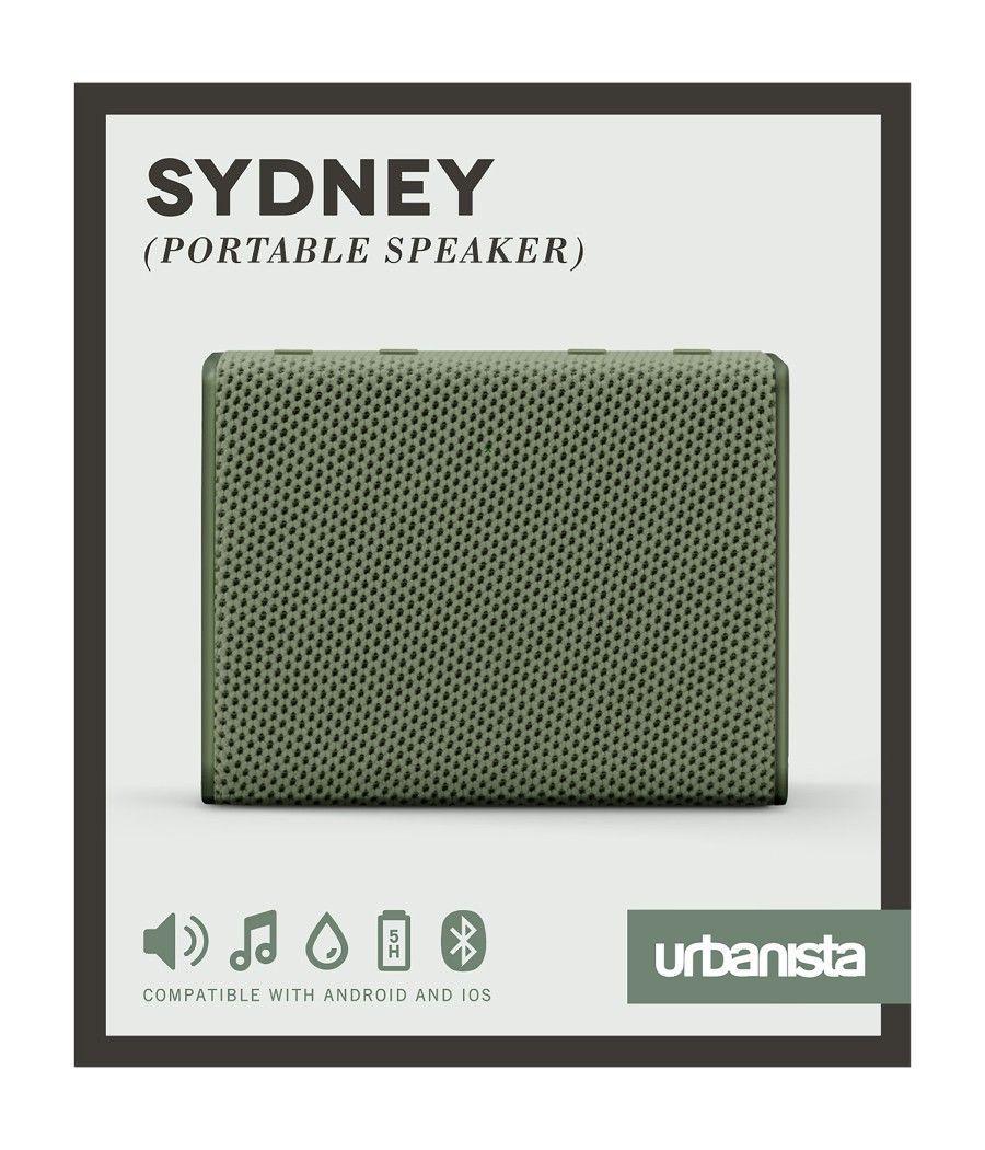 Altavoz portatil urbanista sydney bluetooth verde - olive green