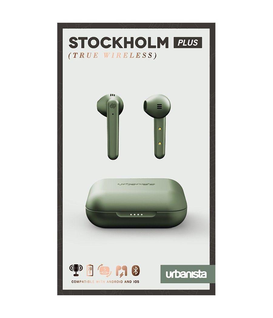 Auriculares urbanista true wireless inalambricos stockholm plus olive green - verde