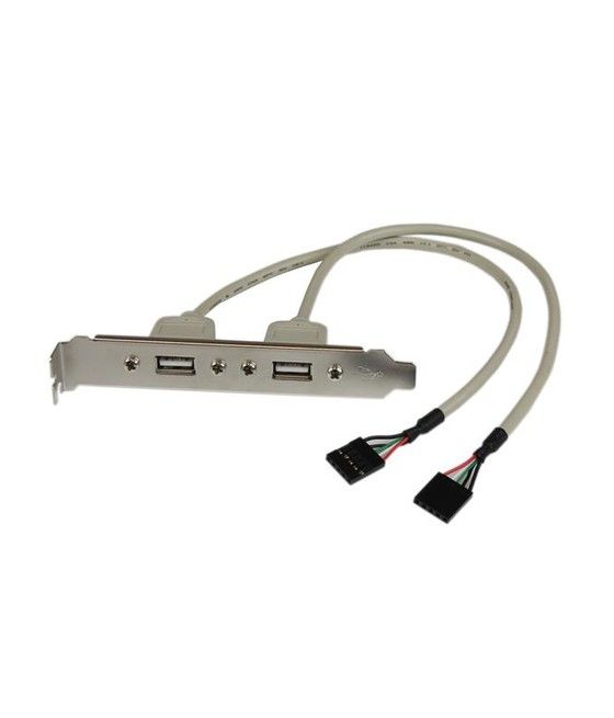 StarTech.com Adaptador de Placa USB A Hembra de 2 puertos - Imagen 1