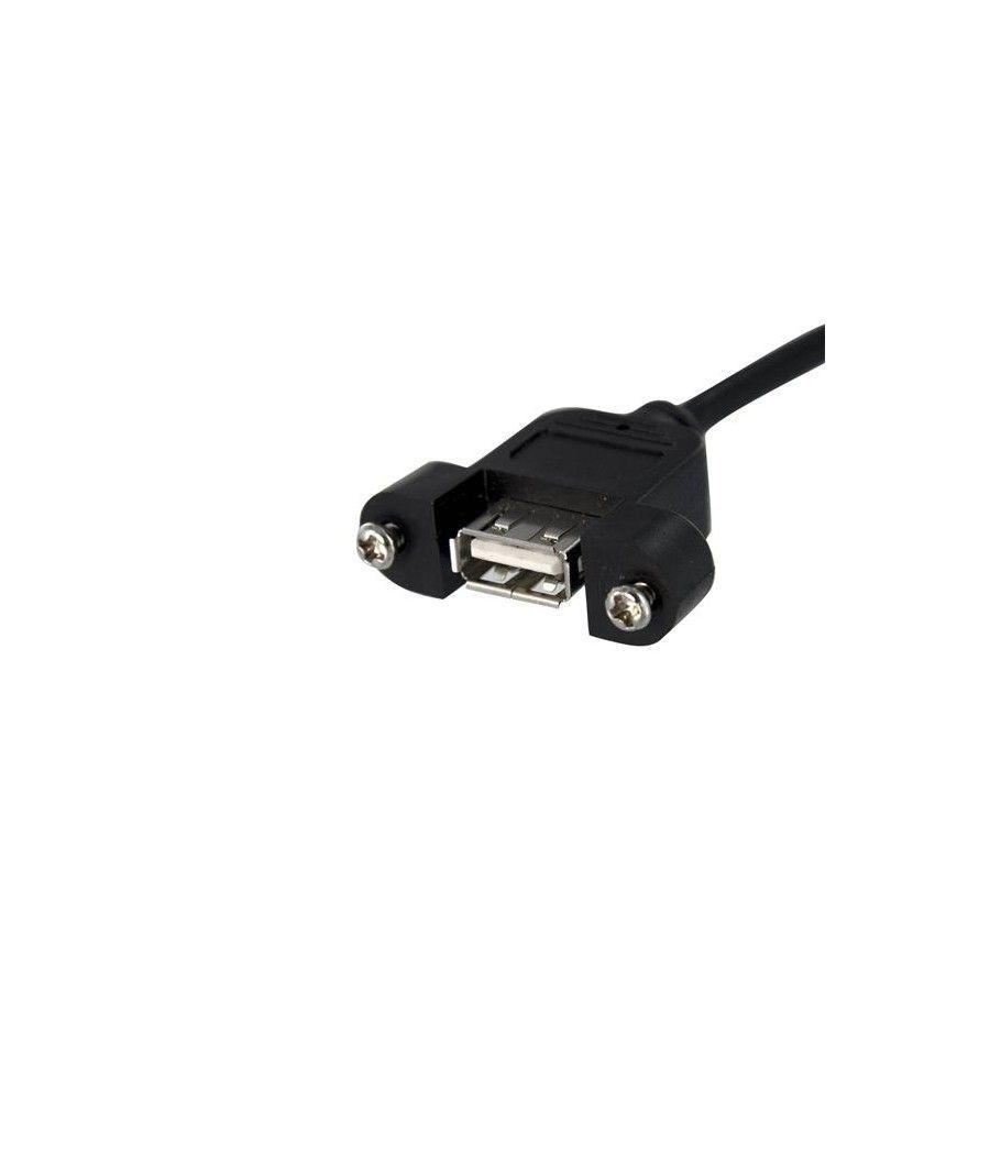 StarTech.com Cable de 91cm USB 2.0 para Montaje en Panel conexión a Placa Base IDC 5 Pines - Hembra USB A - Imagen 3