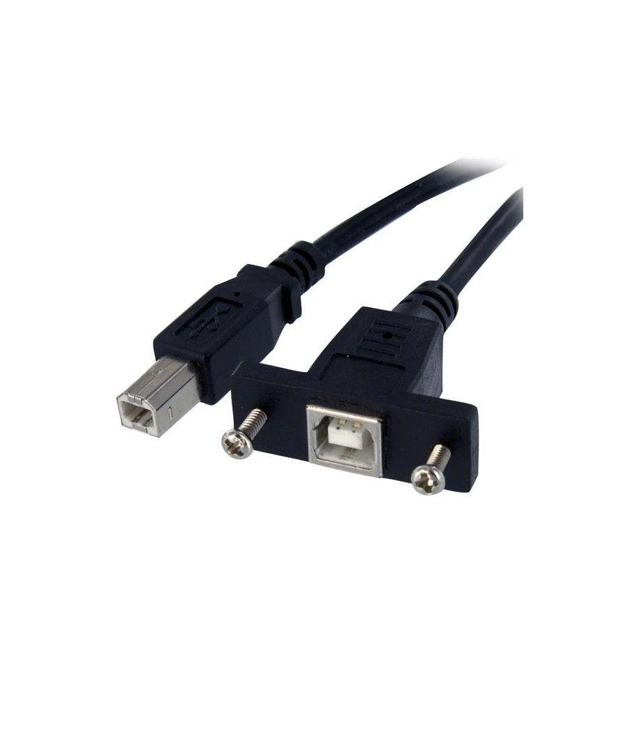 StarTech.com Cable USB de Montaje en Panel USB B a USB B de 30cm - Hembra a Macho - Imagen 2
