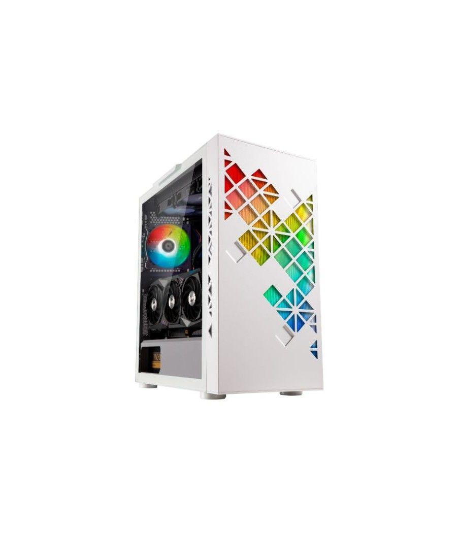 Caja semitorre atx tracery a-rgb white bitfenix