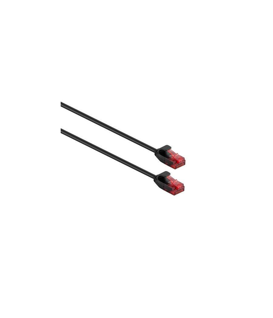 Ewent im1043 cable de red 0,5 m cat6 u/utp (utp) negro