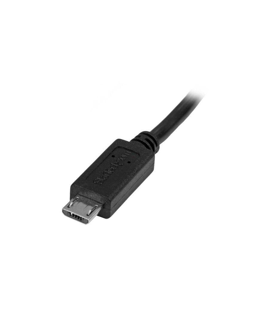 StarTech.com Cable de 50cm Micro USB de Extensión - Macho a Hembra - Imagen 3