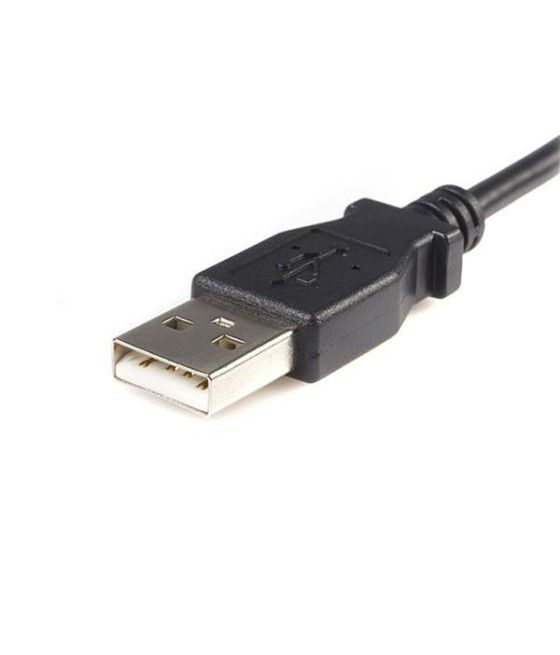 StarTech.com Cable de 50cm Micro USB B a USB A Cargador para Teléfono Móvil Datos USB 2.0 - Macho a Macho - Negro - Imagen 4