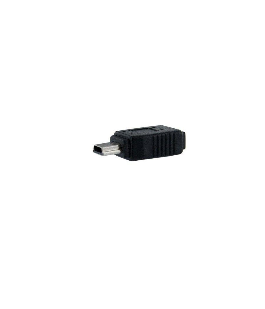 StarTech.com Adaptador Micro USB a Mini USB - 1x MicroUSB-B Hembra - 1x MiniUSB-B Macho - Imagen 1
