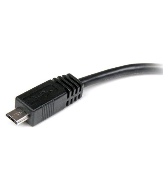 StarTech.com Cable Adaptador 15cm Mini USB a Micro USB - 1x MicroUSB-B Macho - 1x MiniUSB-B Hembra - Imagen 3