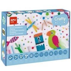 Apli set de manualidades crafty box +4 años