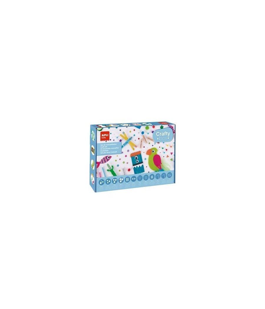 Apli set de manualidades crafty box +4 años