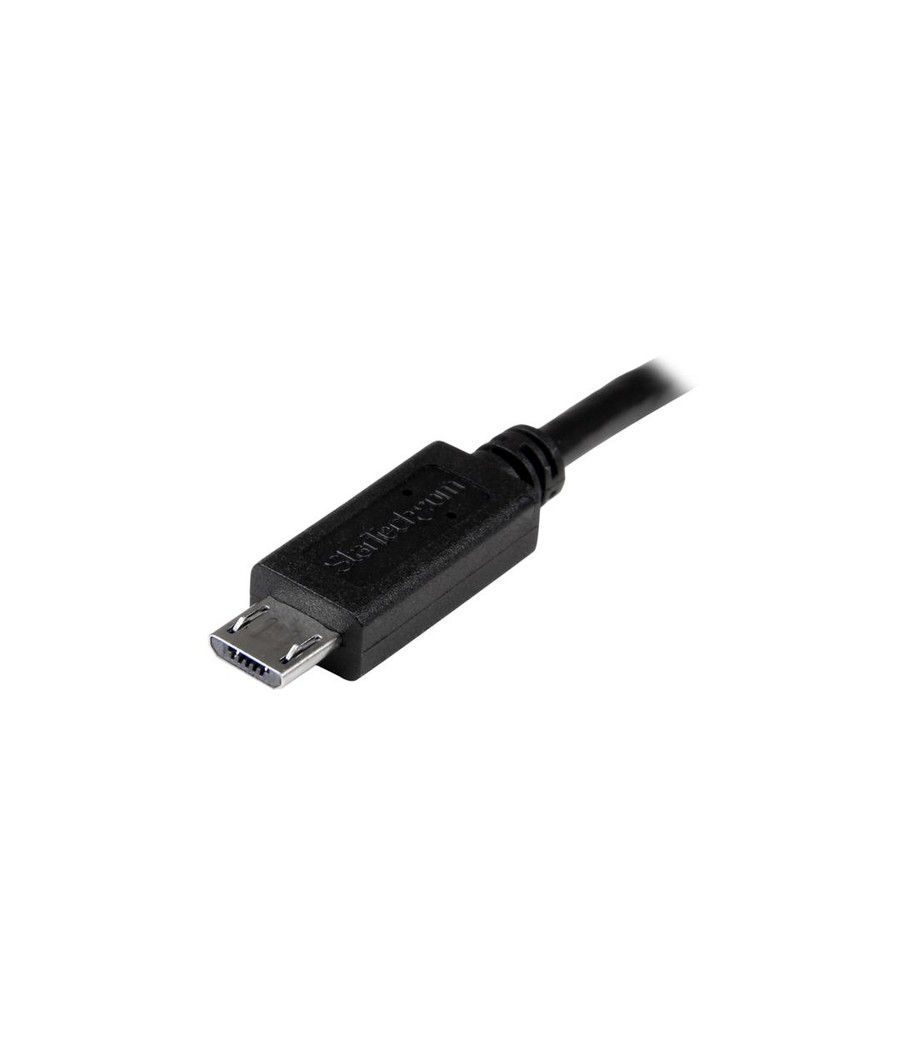 StarTech.com Cable USB OTG de 20cm - Cable Adaptador Micro USB a Micro USB - Macho a Macho - Imagen 2