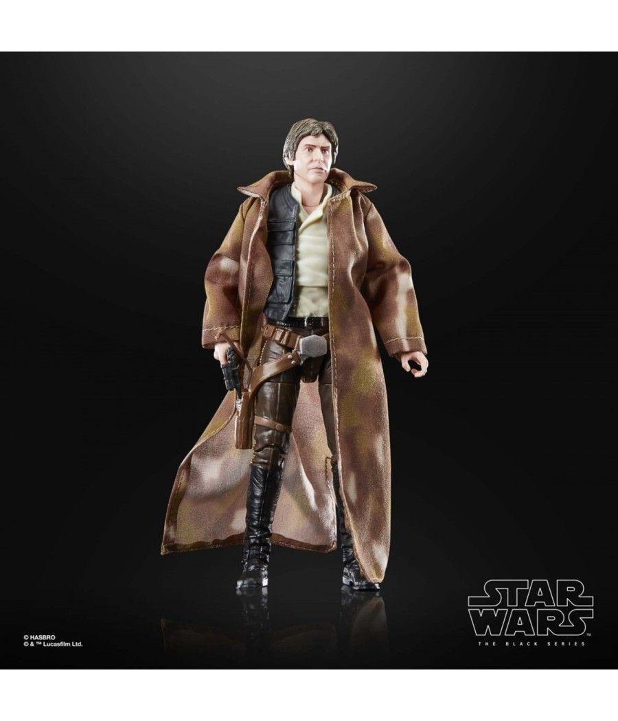 Figura hasbro the black series star wars - han solo (endor)