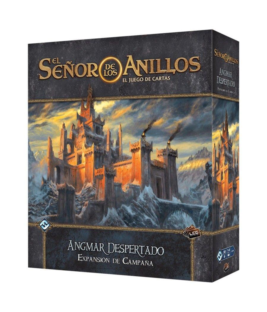 Juego de mesa el señor de los anillos el juego de cartas angmar despertado expansion de campaña edad recomendada 14