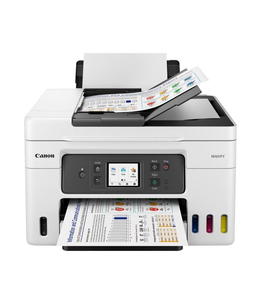 Multifuncion canon maxify gx4050 inyeccion color fax - a4 - 24ppm - usb - red - wifi - adf 35hojas - pantalla tactil