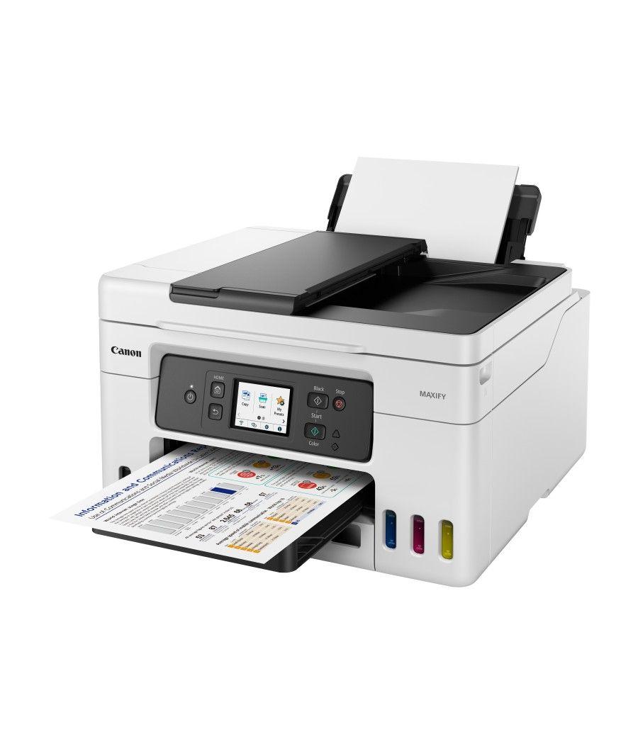 Multifuncion canon maxify gx4050 inyeccion color fax - a4 - 24ppm - usb - red - wifi - adf 35hojas - pantalla tactil