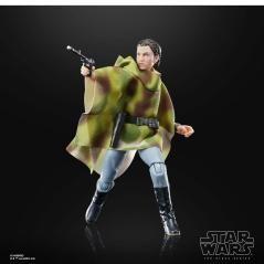 Figura hasbro the black series 40th aniversario star wars : return of the jedi - princesa leia (endor)