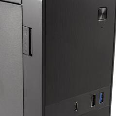 Caja ordenador sobremesa coolbox microatx slim t310 usb - c lector de tarjetas fuente sfx incluida