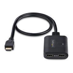 StarTech.com Divisor HDMI de 2 Puertos - Multiplicador HDMI 2.0 de 2 Puertos 4K60 - Splitter HDMI 2 Puertos de Entrada 1 de Sali