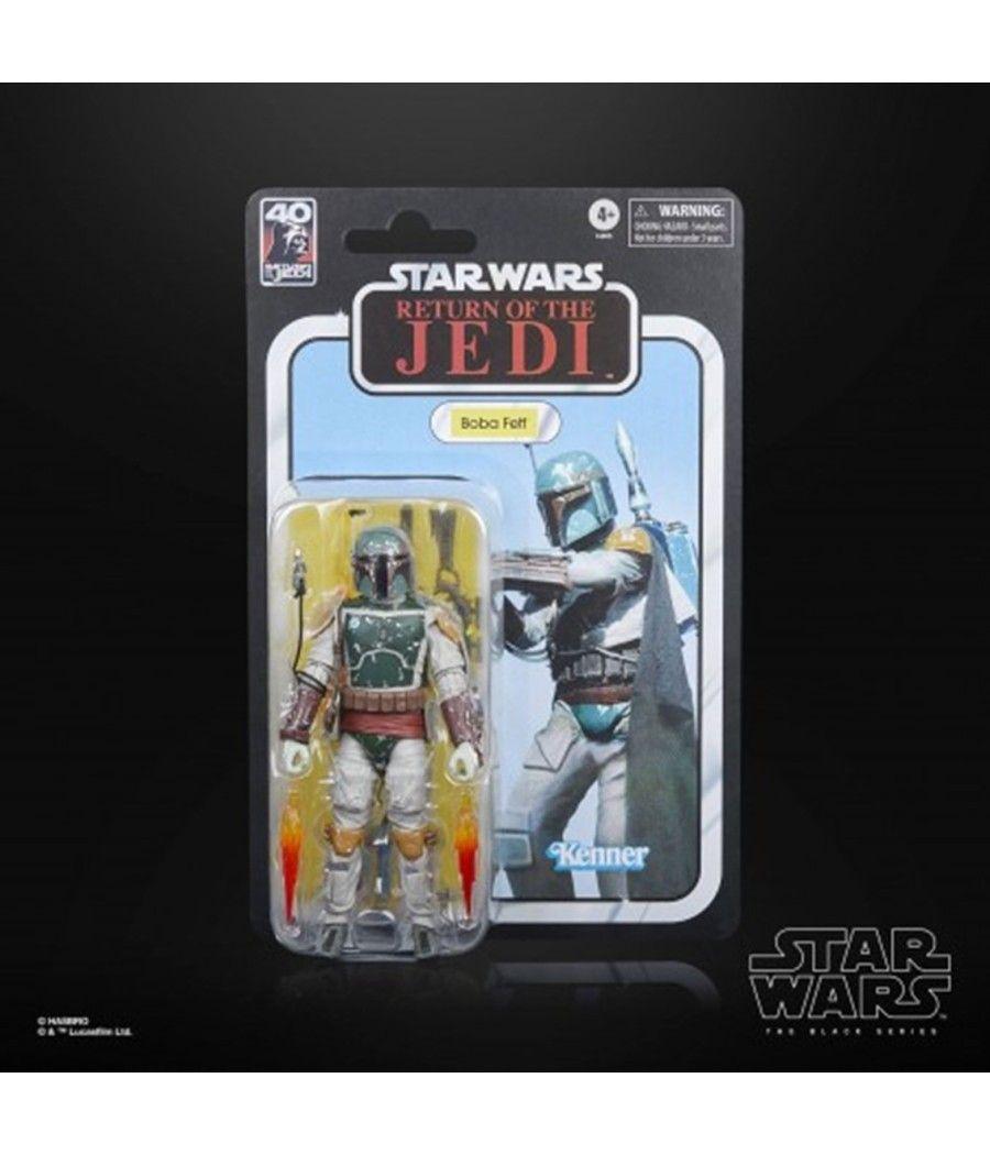 Figura hasbro the black series star wars 40th aniversario el retorno del jedi - boba fett