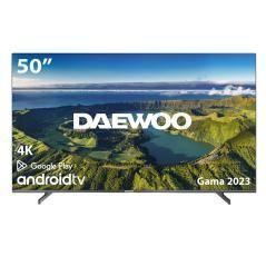 Tv daewoo 50pulgadas led 4k uhd - 50dm62ua - android smart tv - wifi - hdr10 - hlg - hdmi - usb - bluetooth - tdt2 - cable - sat