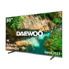 Tv daewoo 50pulgadas led 4k uhd - 50dm62ua - android smart tv - wifi - hdr10 - hlg - hdmi - usb - bluetooth - tdt2 - cable - sat