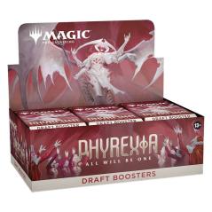 Caja de cartas wizards of the coast magic the gathering draft booster phyrexia all will be one 36 sobres inglés
