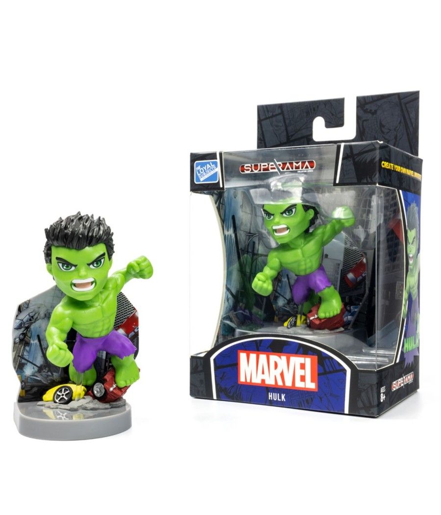 Figura mini diorama superama the loyal subjects hulk