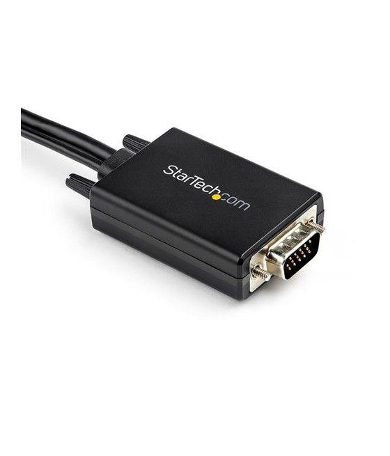 StarTech.com Cable de 2m Adaptador VGA a HDMI - Alimentado por USB - 1080p - Imagen 3