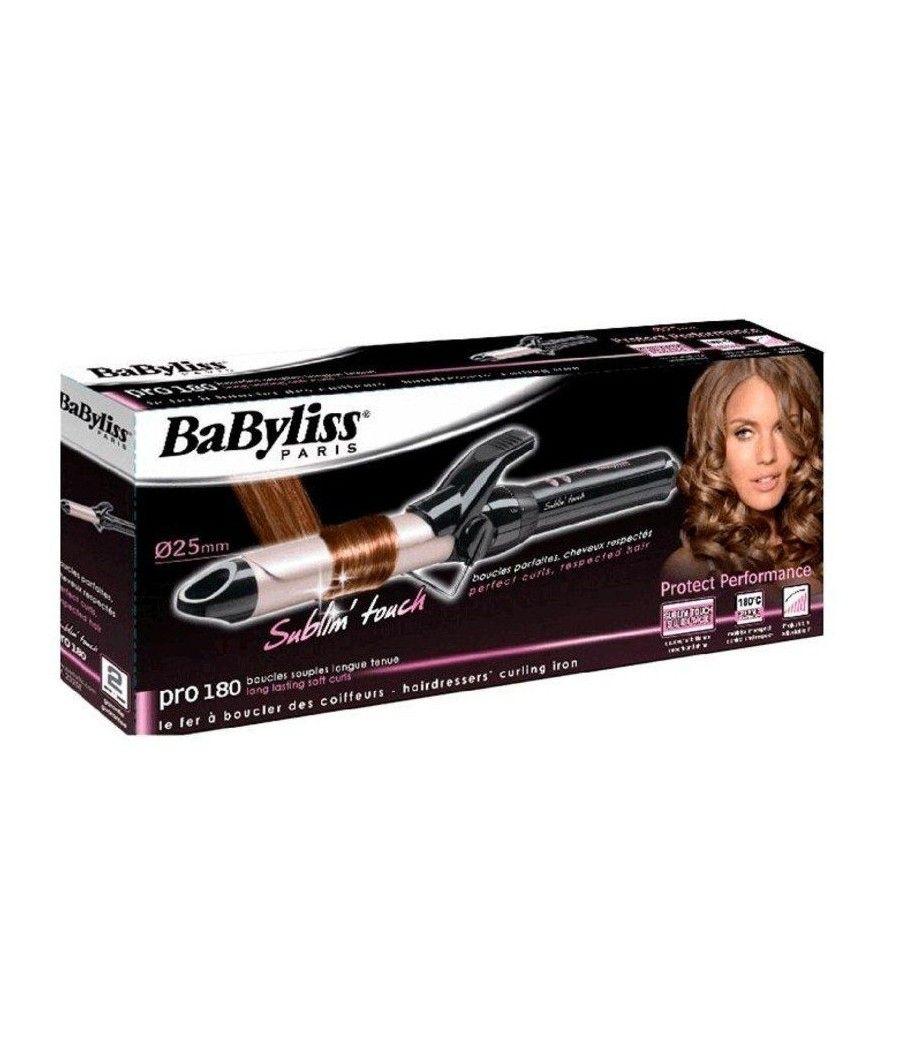 Rizador para el pelo babyliss pro 180 sublim'touch c325e/ negro y rosa