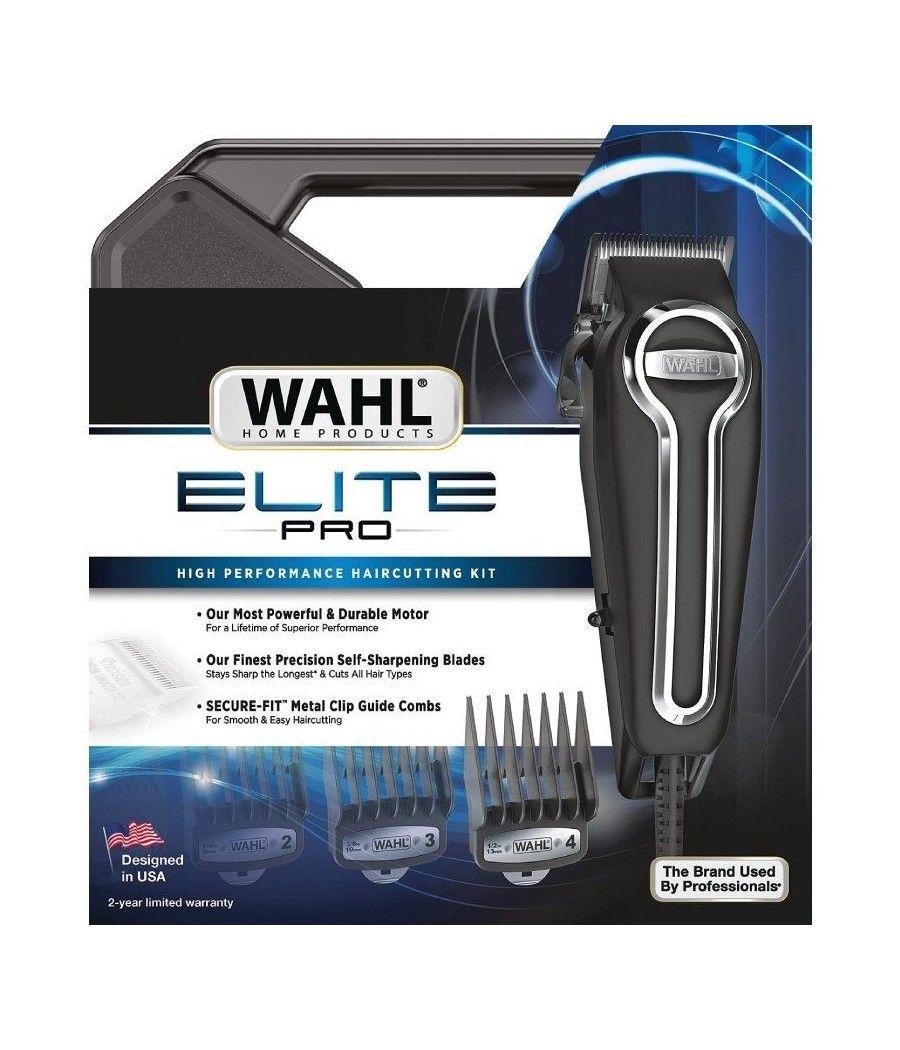 Cortapelos wahl elite pro/ con cable/ 18 accesorios