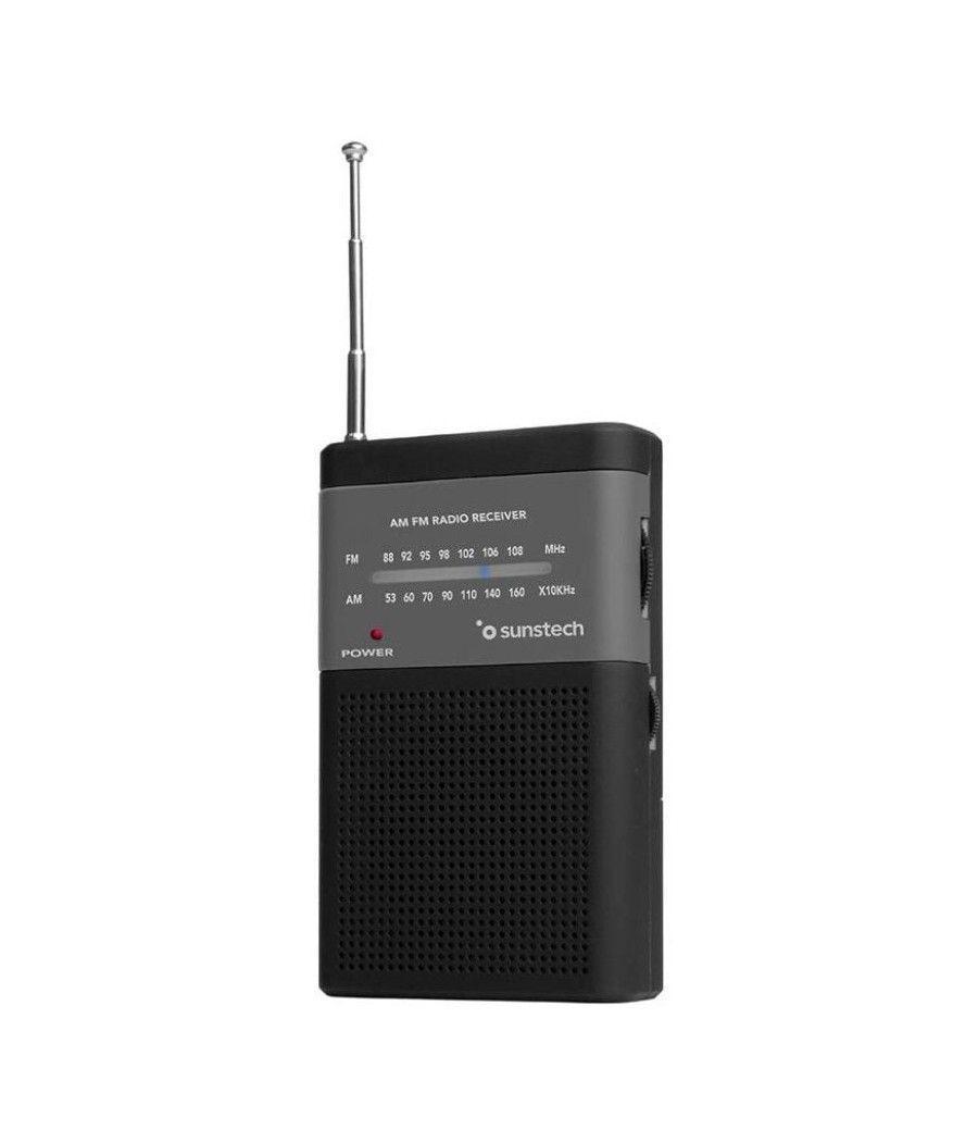 Radio portátil sunstech rps42blisbk/ negra