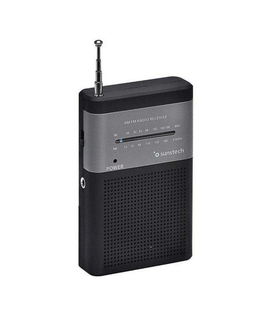 Radio portátil sunstech rps42blisbk/ negra