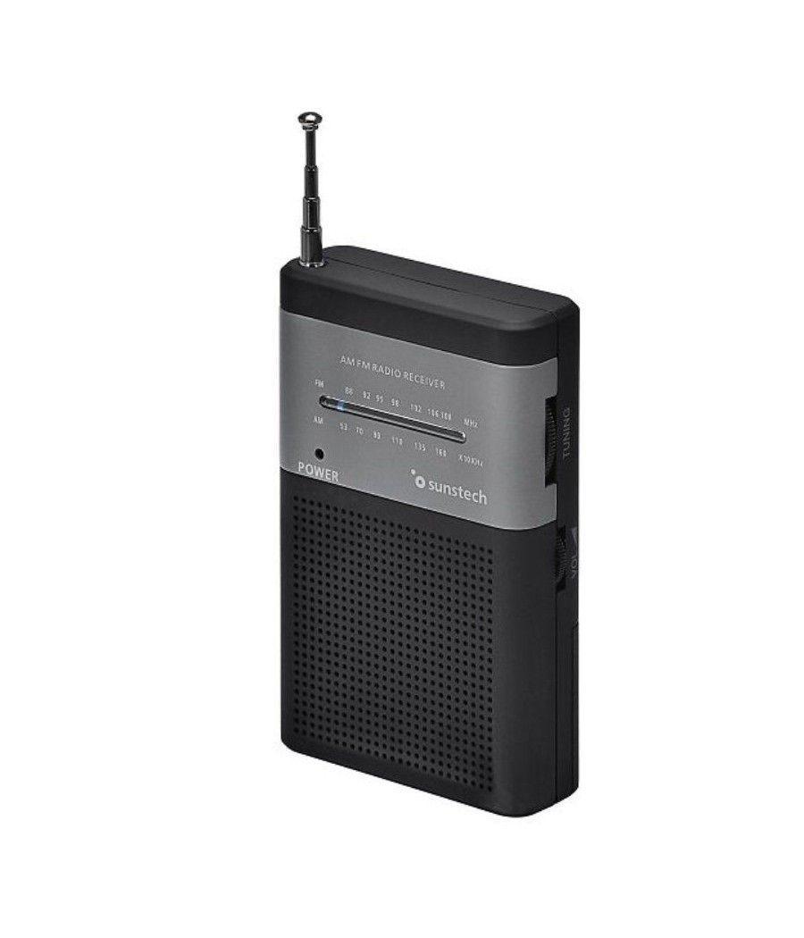 Radio portátil sunstech rps42blisbk/ negra