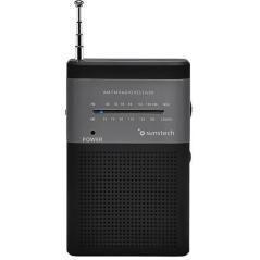 Radio portátil sunstech rps42blisbk/ negra