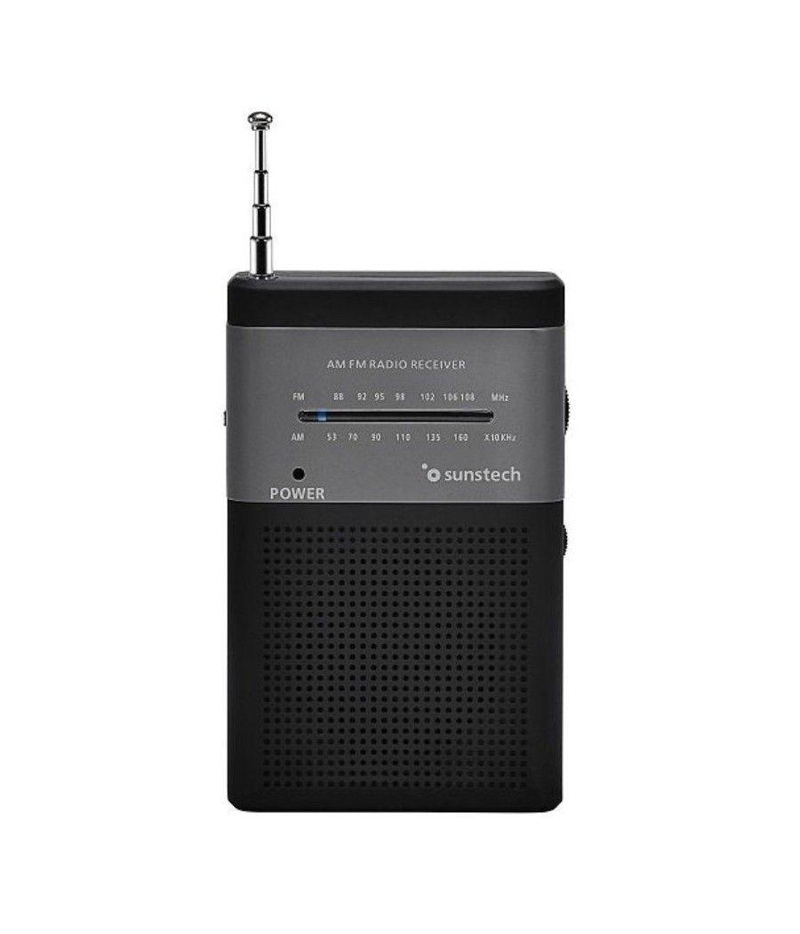 Radio portátil sunstech rps42blisbk/ negra