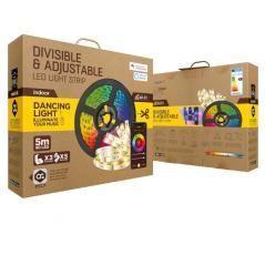 Tira led muvit io miolst002/ 5m/ 24w/ color rgb+cct/ regulable/ wifi