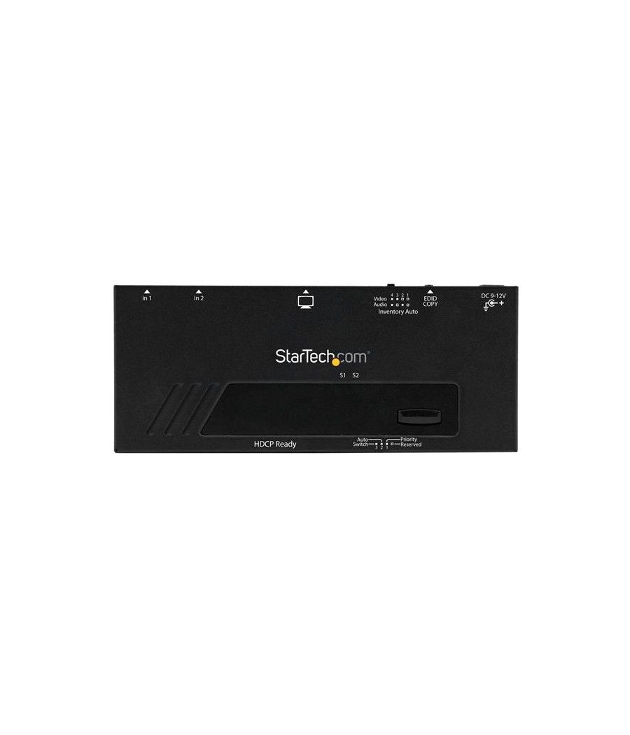 StarTech.com Switch HDMI de 2 Puertos con Conmutado Automático y Prioritario - 1080p - Imagen 3