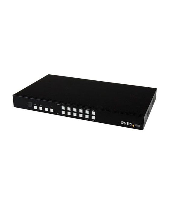 StarTech.com Switch Conmutador Matrix HDMI 4x4 con Multivisor Videowall o Imagen e Imagen PAP - Imagen 1